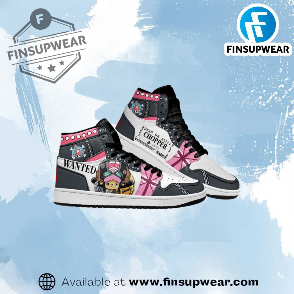 Tony Tony Chopper Anime Red Jordan High Top Shoes