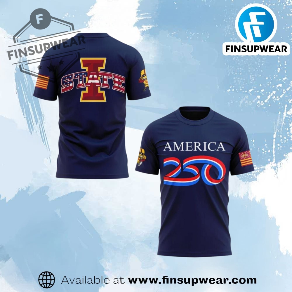 America 250 Iowa State Cyclones Shirt