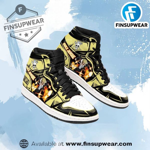 Vinsmoke Sanji Jordan Custom Shoes finsupwear 1