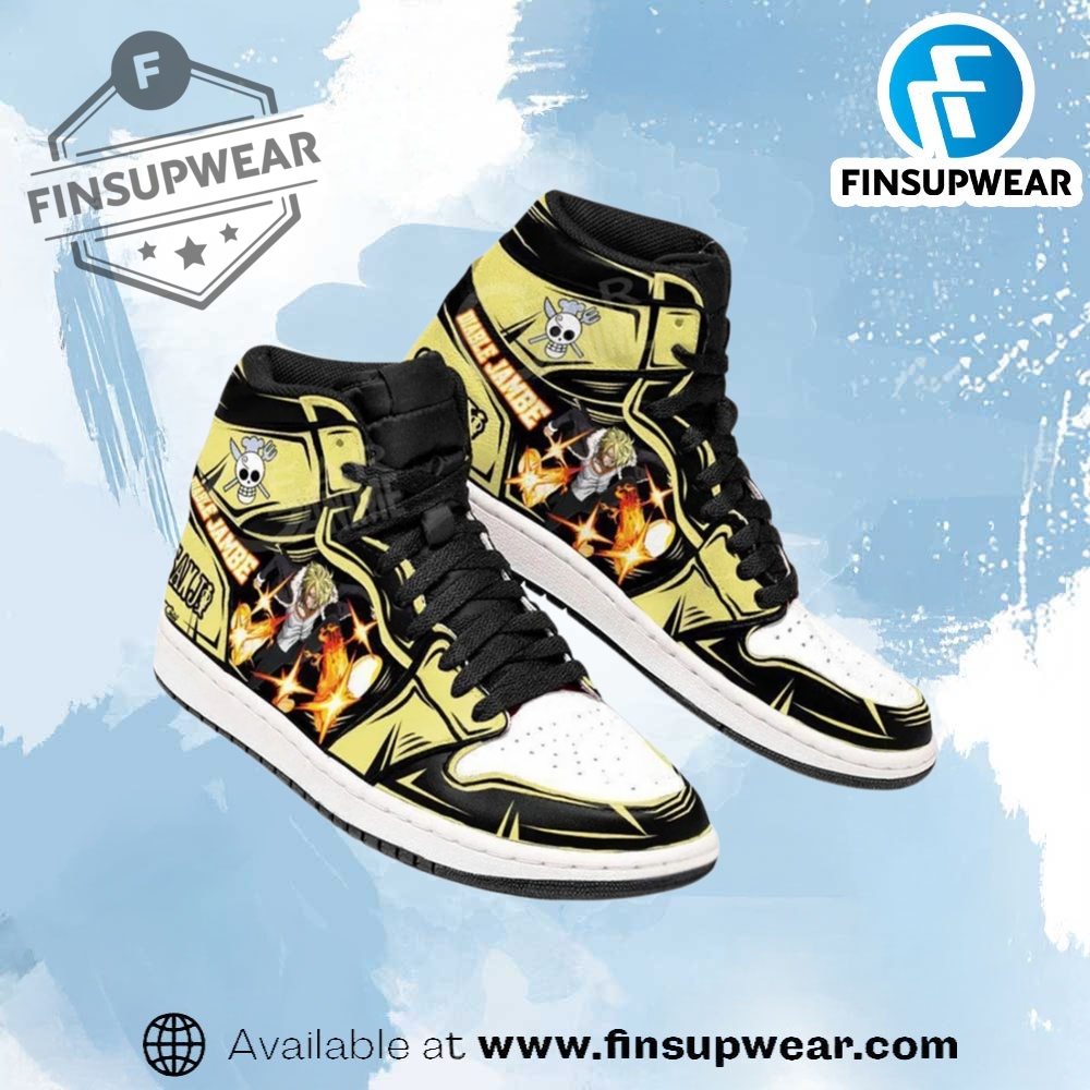 Vinsmoke Sanji Jordan Custom Shoes
