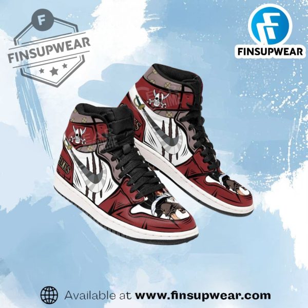 Red Haired Shanks Custom Shoes Sneakers Gryphon Sword finsupwear 1