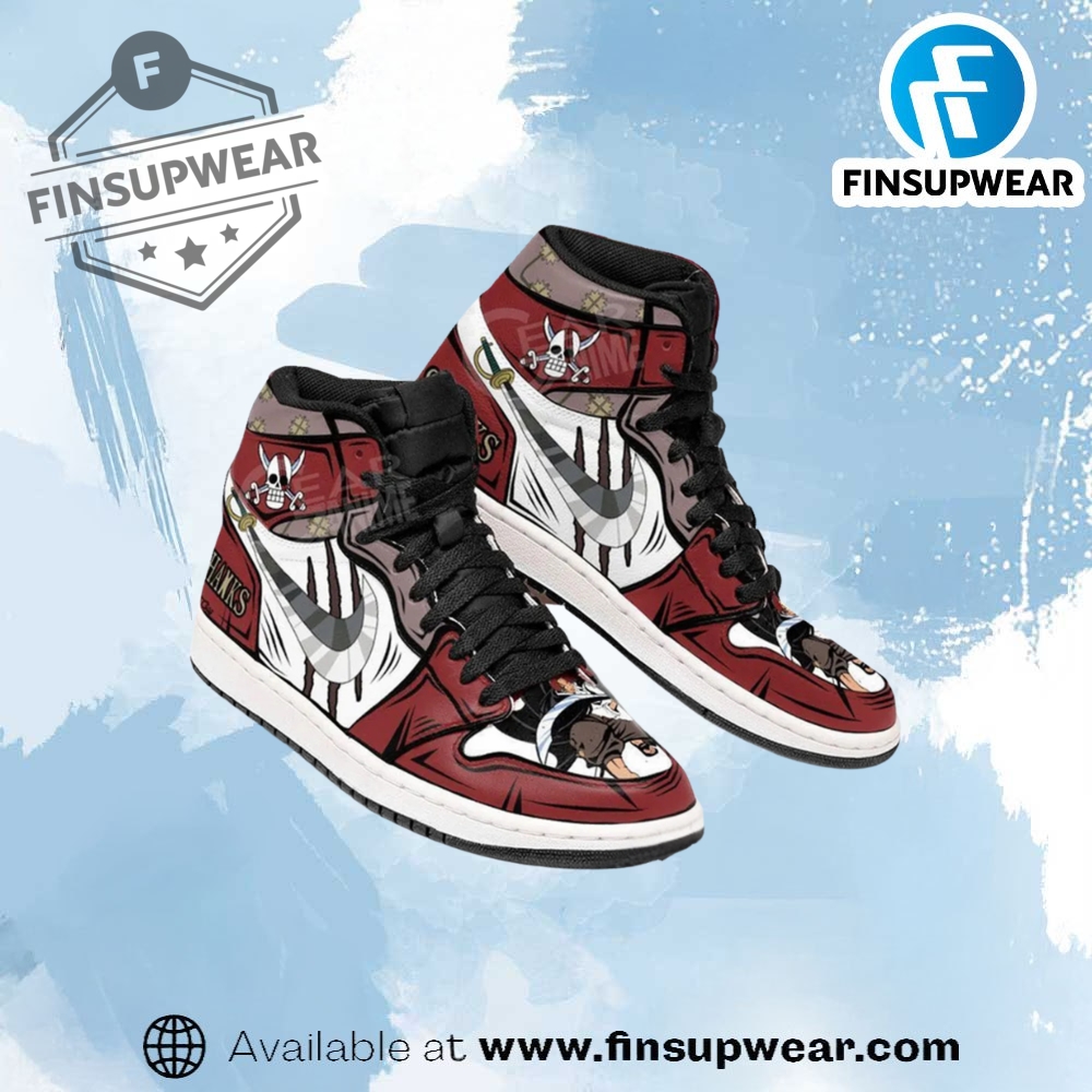 Red Haired Shanks Custom Shoes Sneakers Gryphon Sword