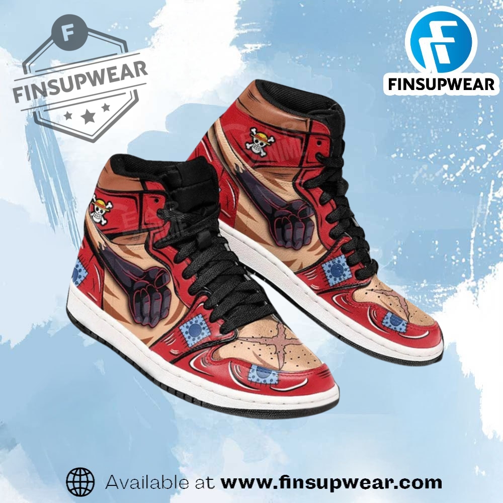 Monkey D. Luffy Haki Wano Sneakers Custom Shoes