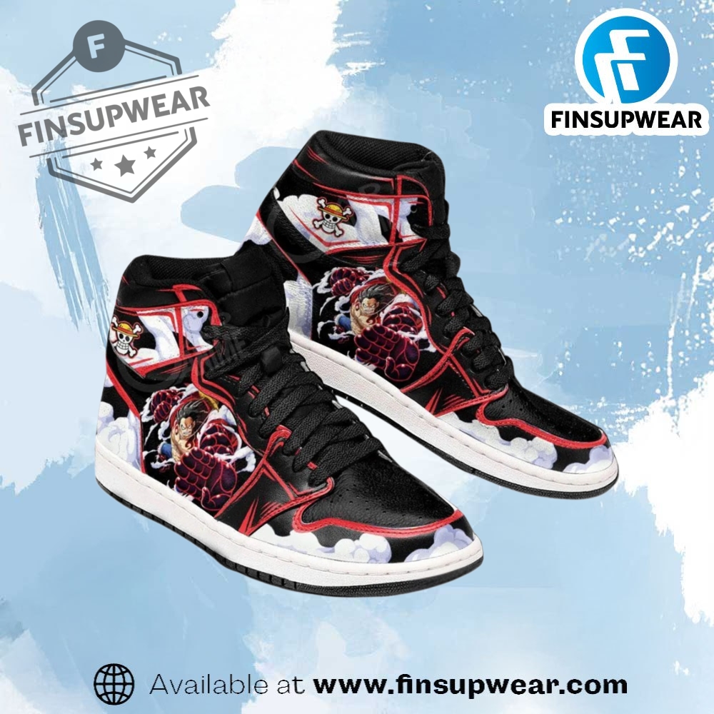 Monkey D. Luffy Snakeman Gear 4 Custom Shoes