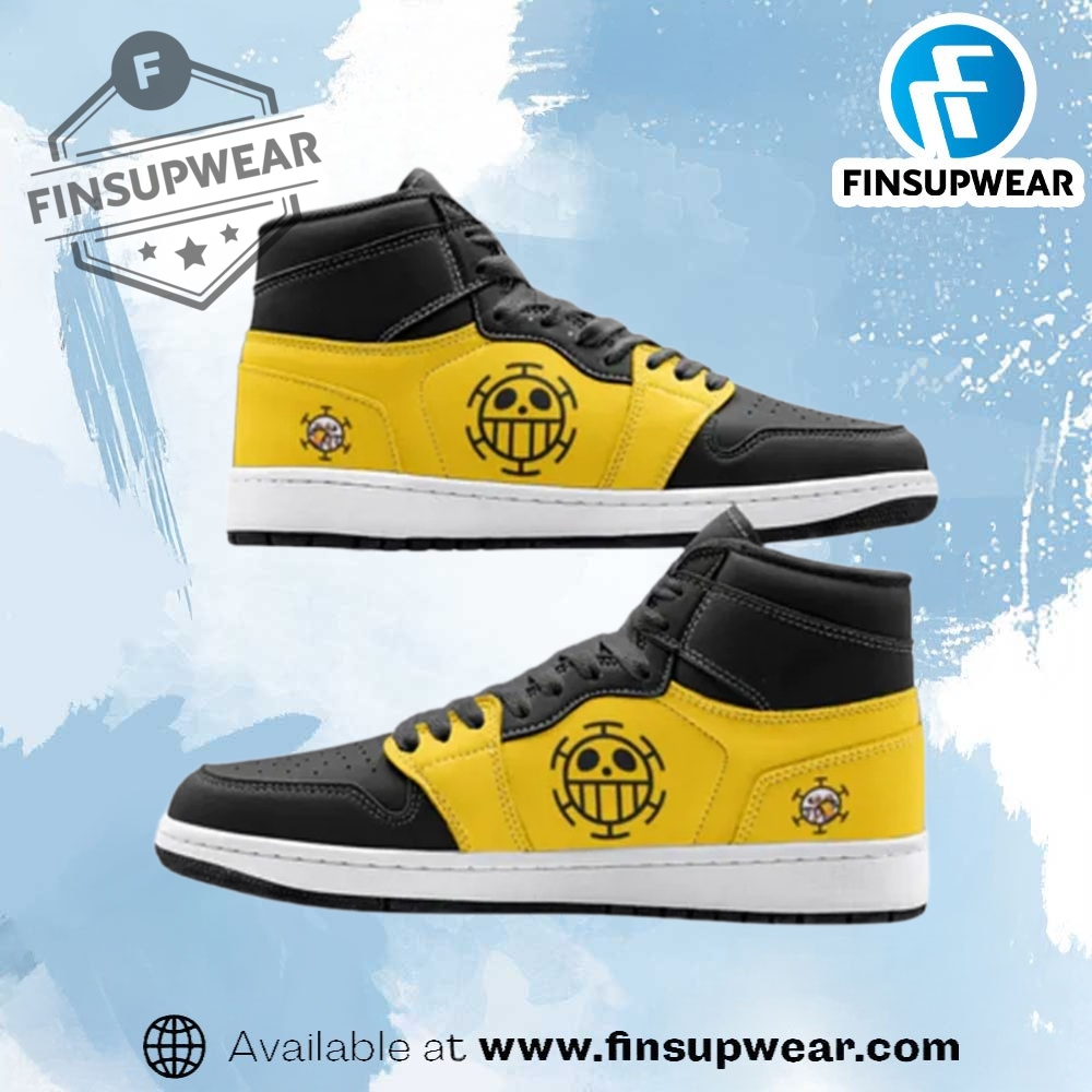 Trafalgar D Water Law High Top Jordan Custom Shoes