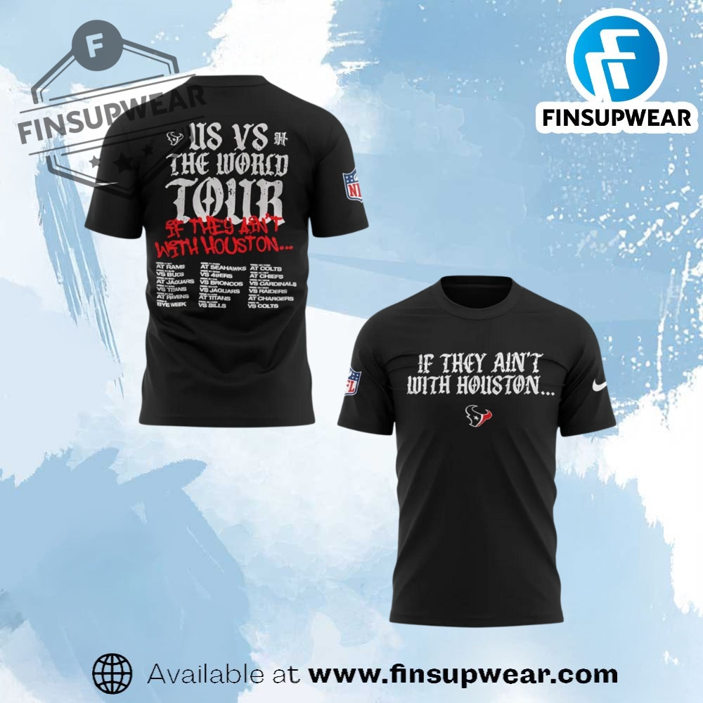 Houston Texans 2025 Schedule Release Shirt