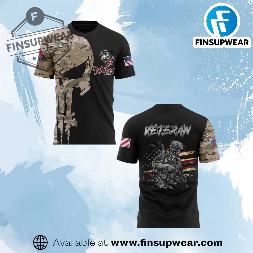 Trash Pandas Milb Military Shirt