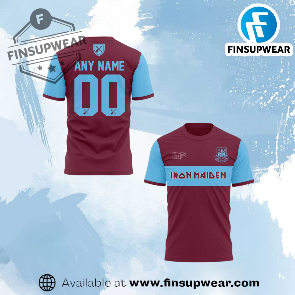 West Ham United X Iron Maiden Personalized Shirt