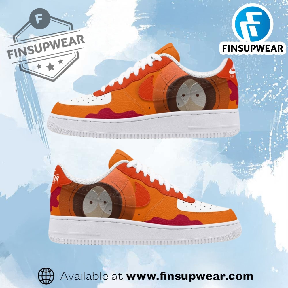 South Park Kenny Mccormick 2025 Premium Air Force 1 Sneakers