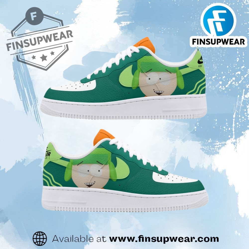 South Park Kyle Broflovski 2025 Premium Air Force 1 Sneakers