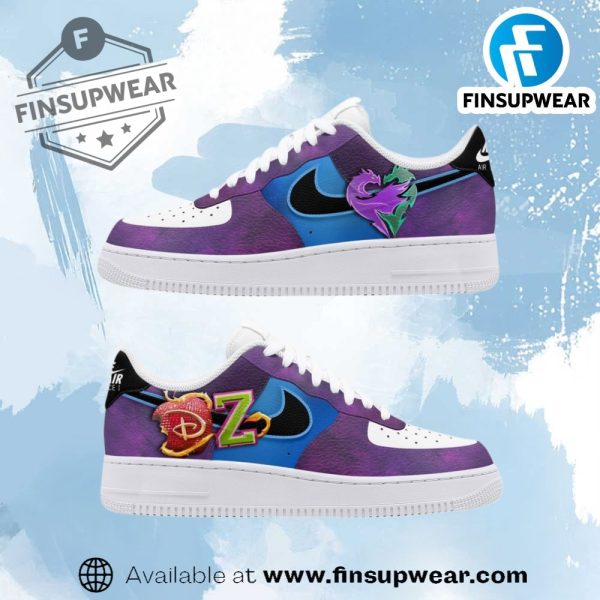 Descendants Zombies Worlds Collide Tour Disney Concerts Air Force 1 Sneakers finsupwear 1