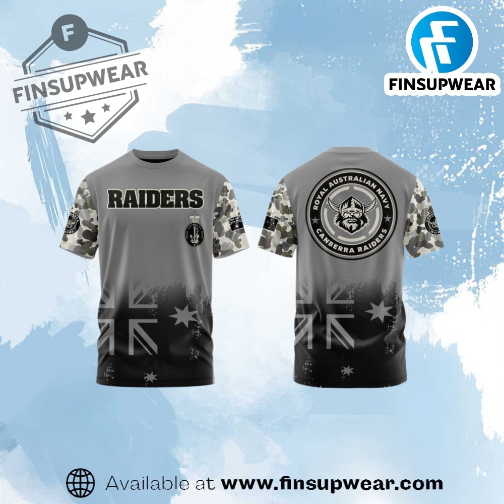Canberra Raiders Nrl X Royal Australian Navy Limited Shirt