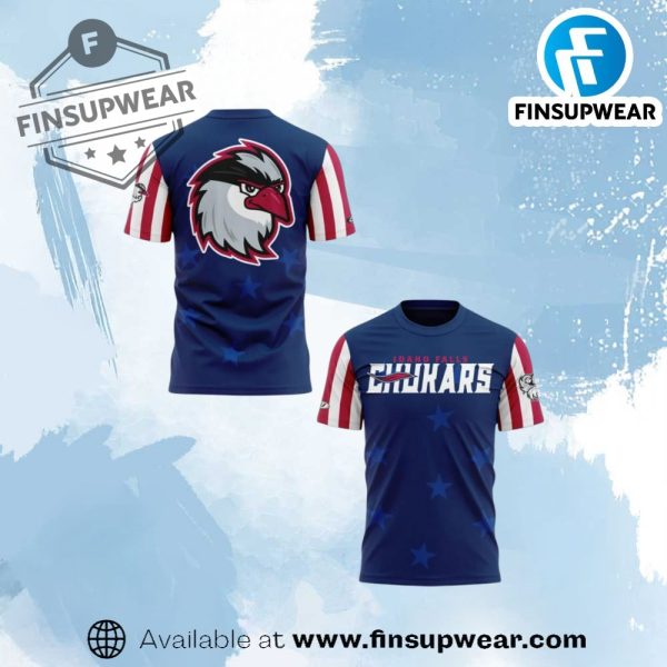 Idaho Falls Chukars Independence Day 2025 Shirt finsupwear 1