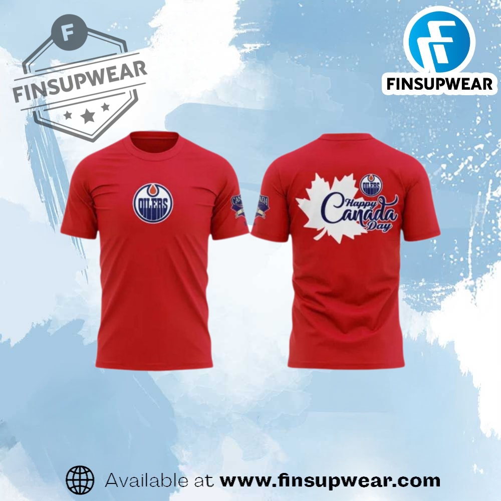 Edmonton Oilers Happy Canada Day 2025 Special Shirt