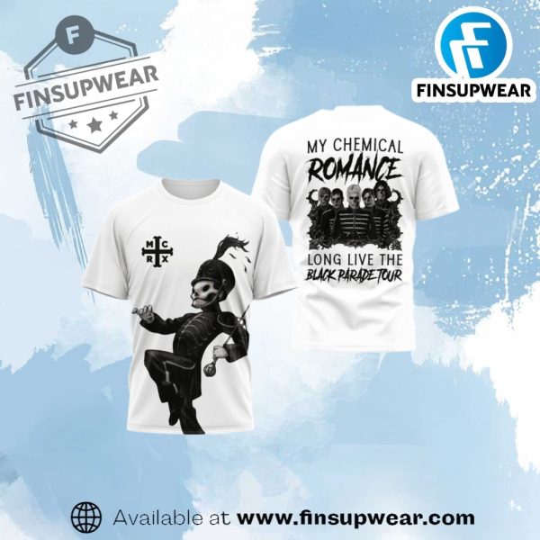 My Chemical Romance Long Live The Black Parade Tour Shirt finsupwear 1