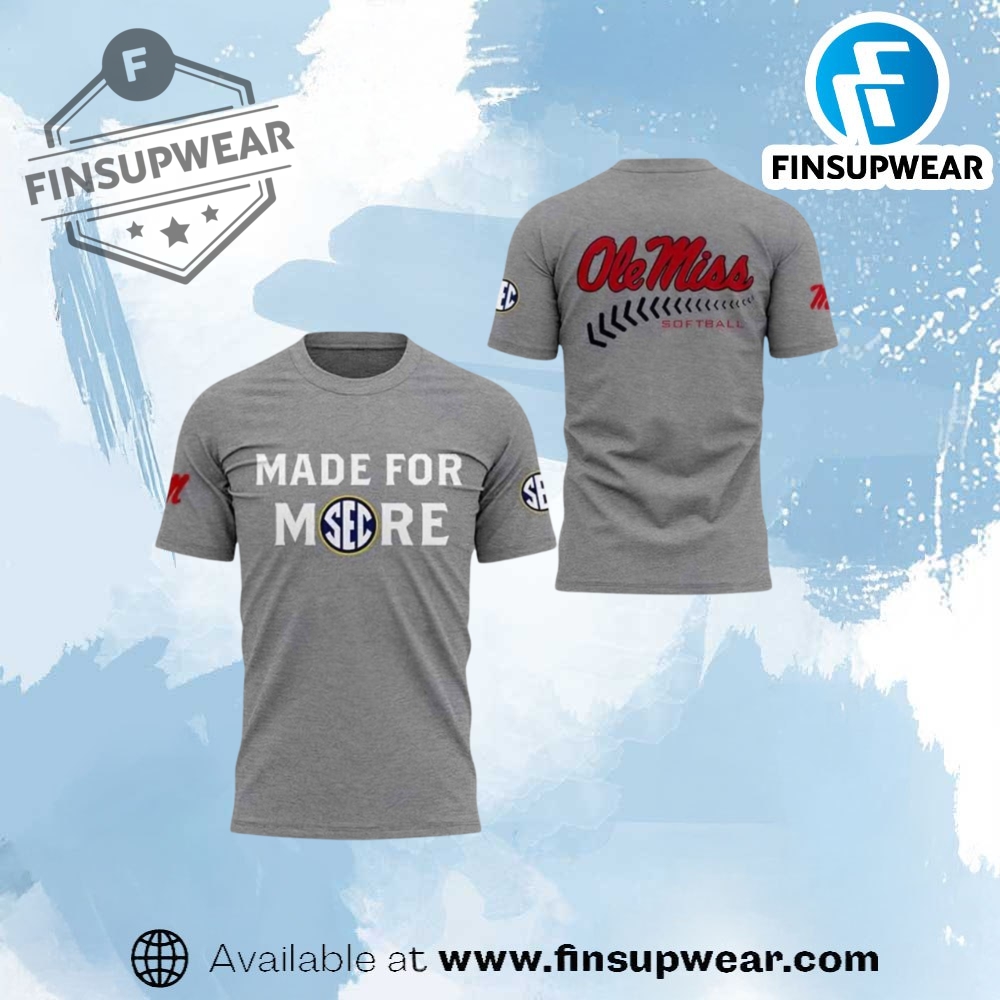 Miss Softball 2025 Made For Mode Special Shirt