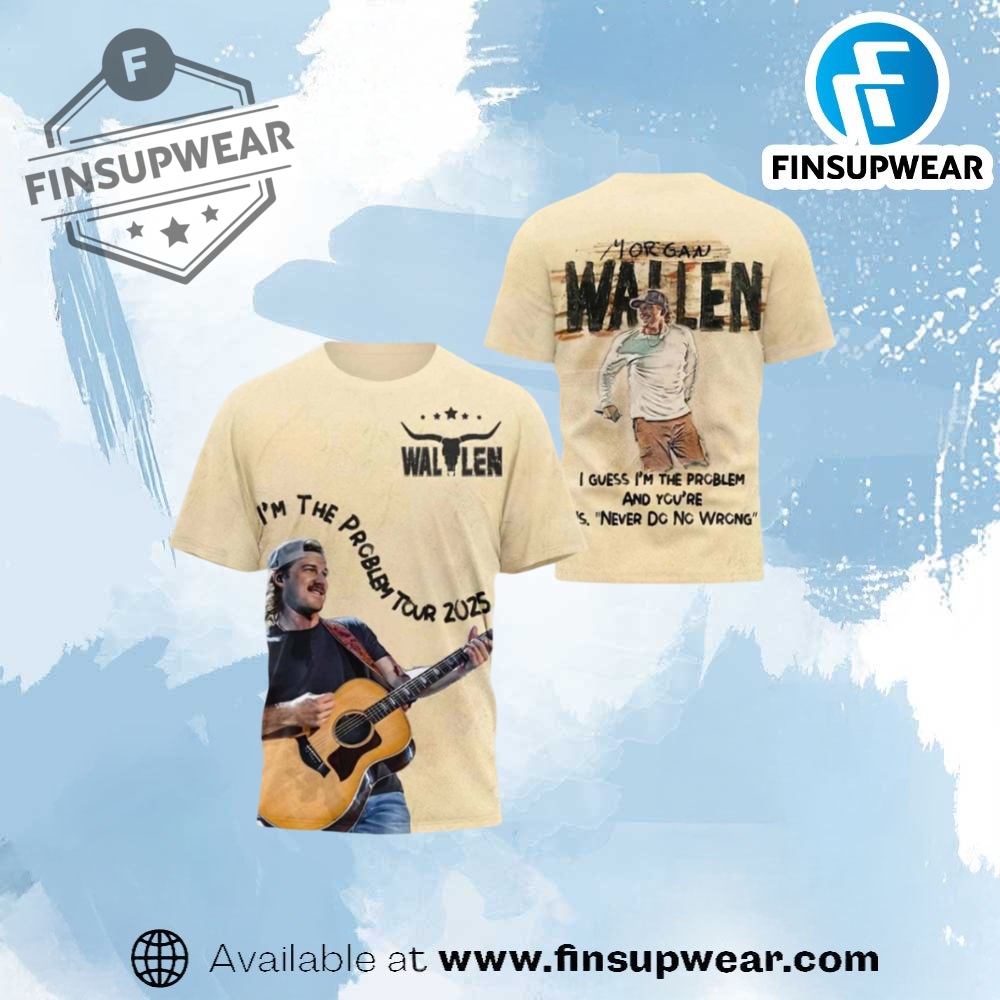 Morgan Wallen Im The Problem Tour 2025 Shirt