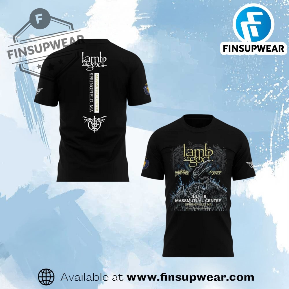 Lamb Of God Tour 2025 Special Shirt