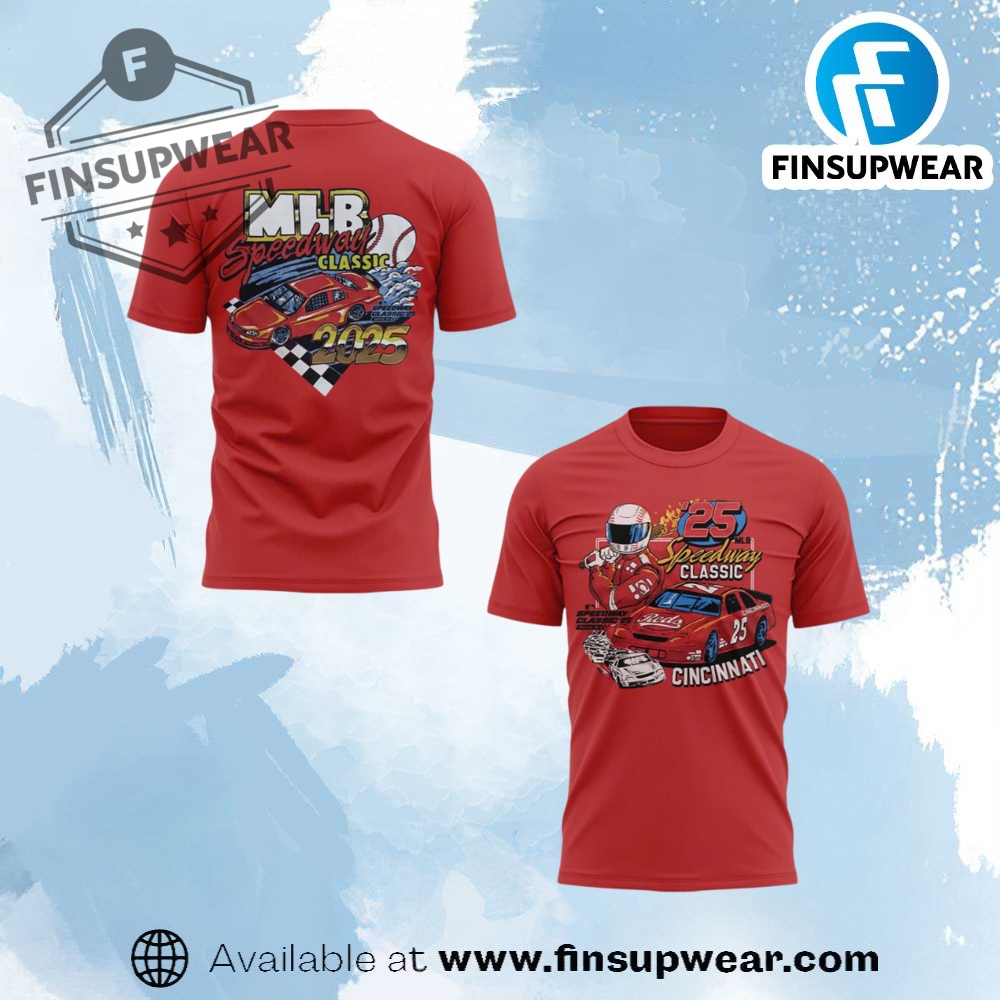 Cincinnati Reds Speedway Classic 2025 Edition Shirt Collection