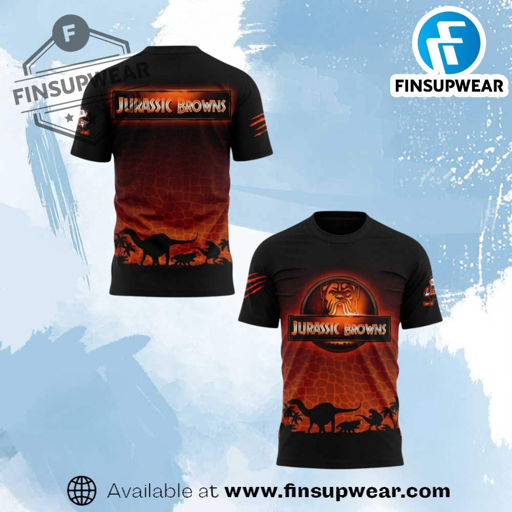 Cleveland Browns Jurassic Park 2025 Special Shirt