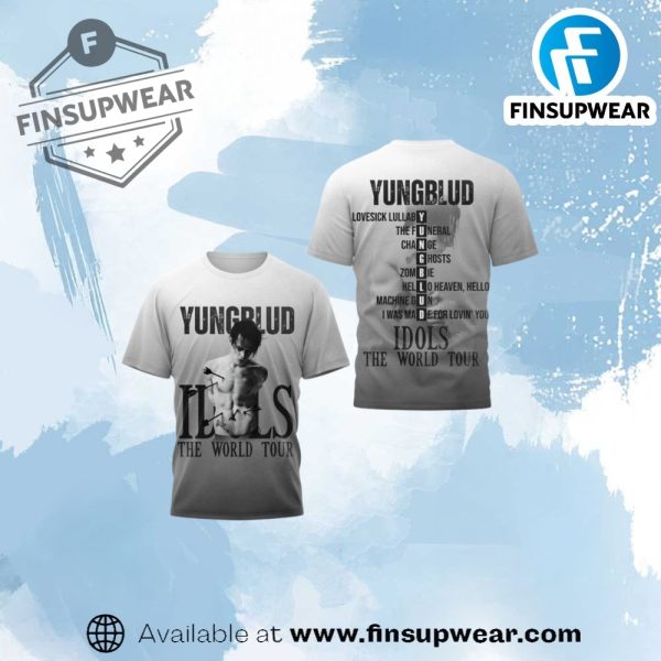 Yungblud Idols The World Tour Limited Edition Shirt finsupwear 1