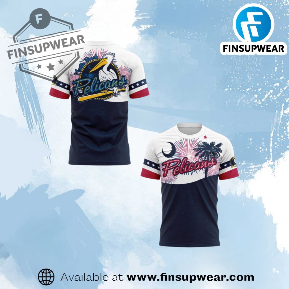 Myrtle Beach Pelicans Independence Day 2025 Shirt
