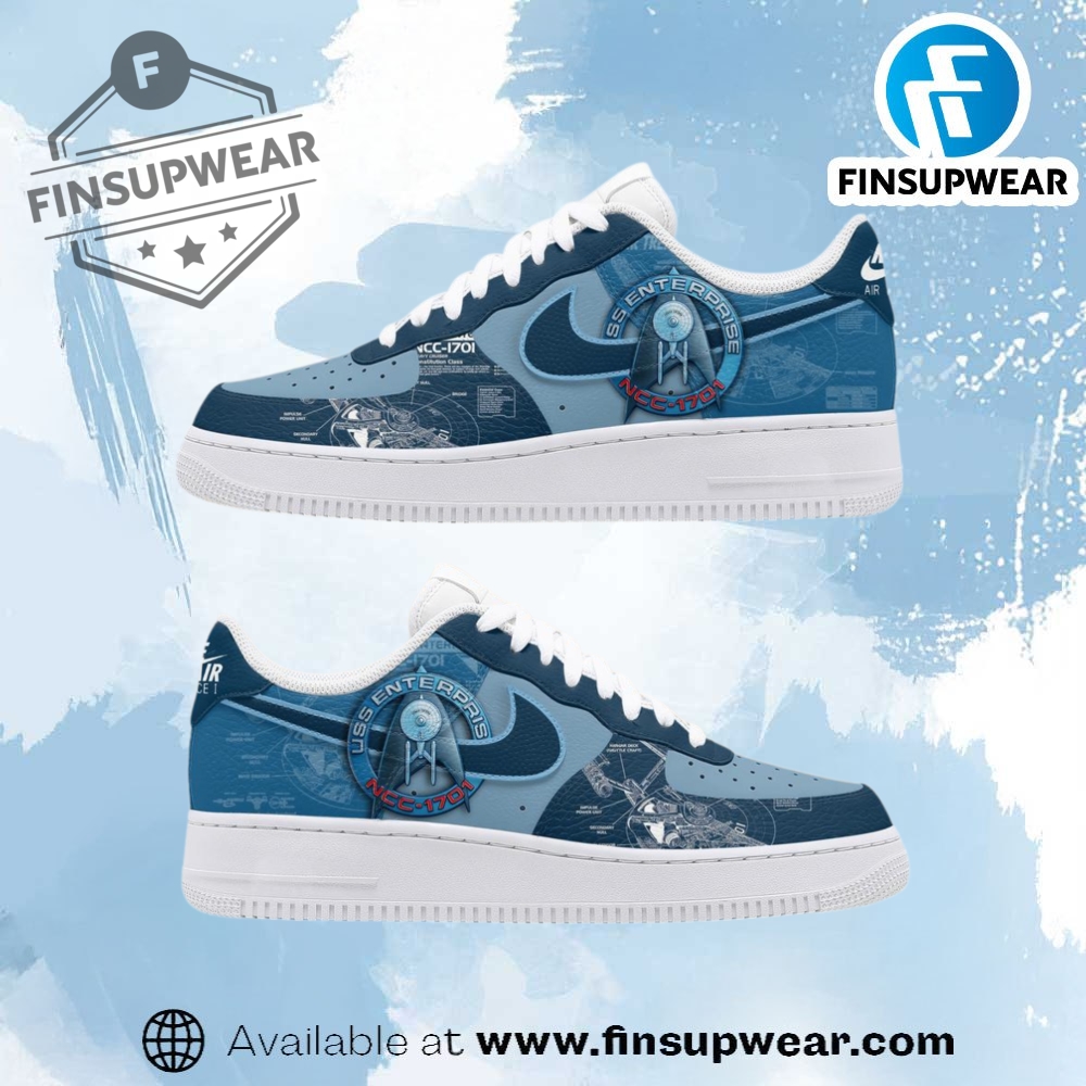 Star Trek Uss Enterprise Limited Edition Air Force 1 finsupwear 1