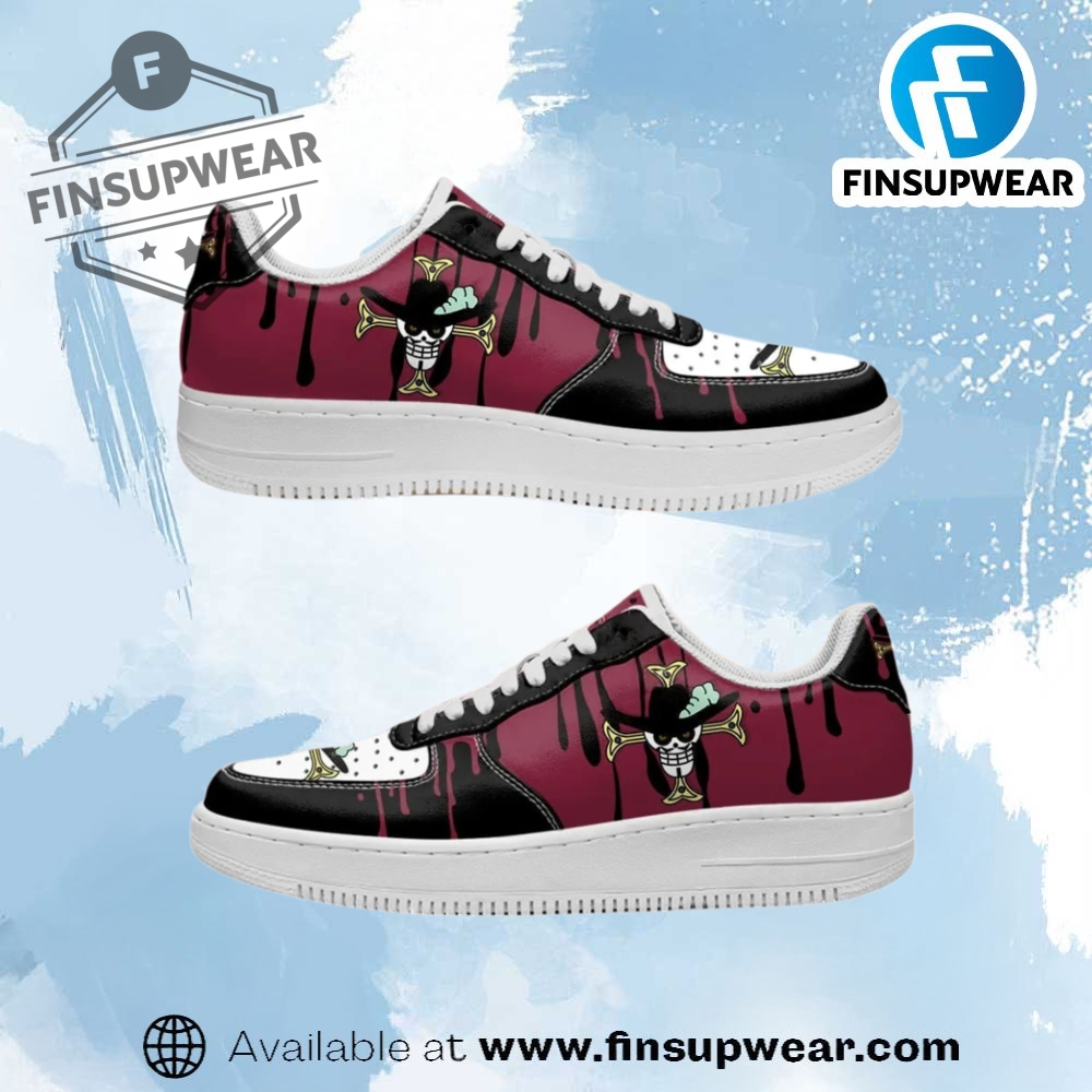 Mihawk Jolly Roger Air Force Shoes