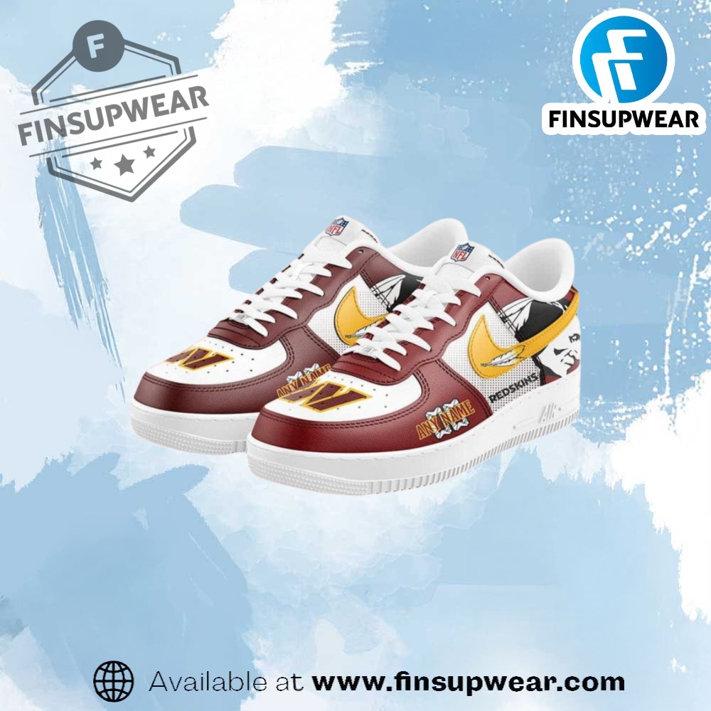 Washington Commanders Super Bowl Era 2025 Air Force 1 finsupwear 1