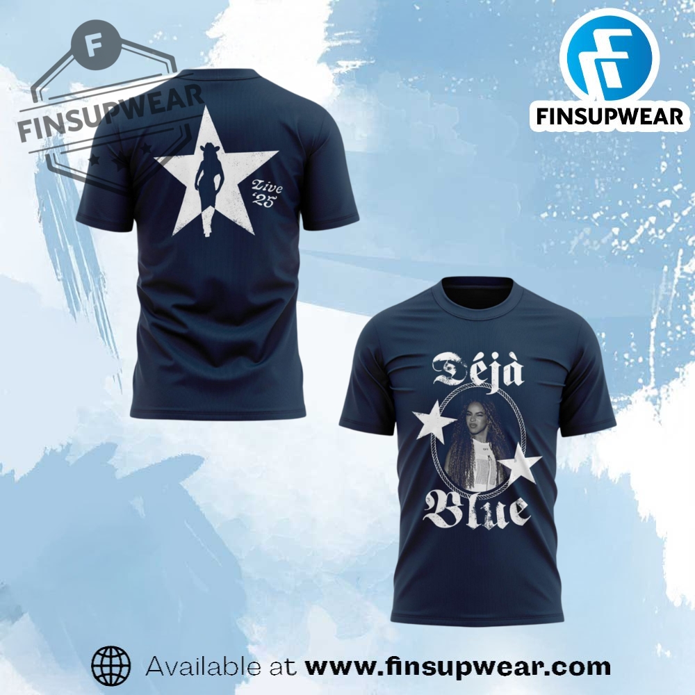 Beyoncé Cowboy Carter Tour Deja Blue Shirt