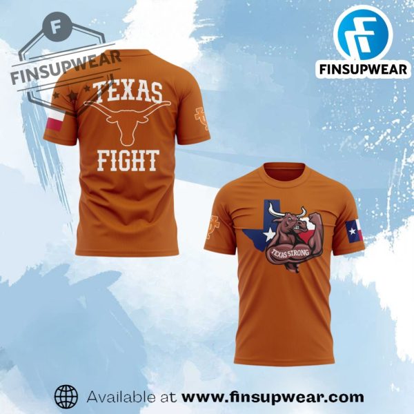 Texas Longhorns Texas Strong Limited Edition Shirt finsupwear 1