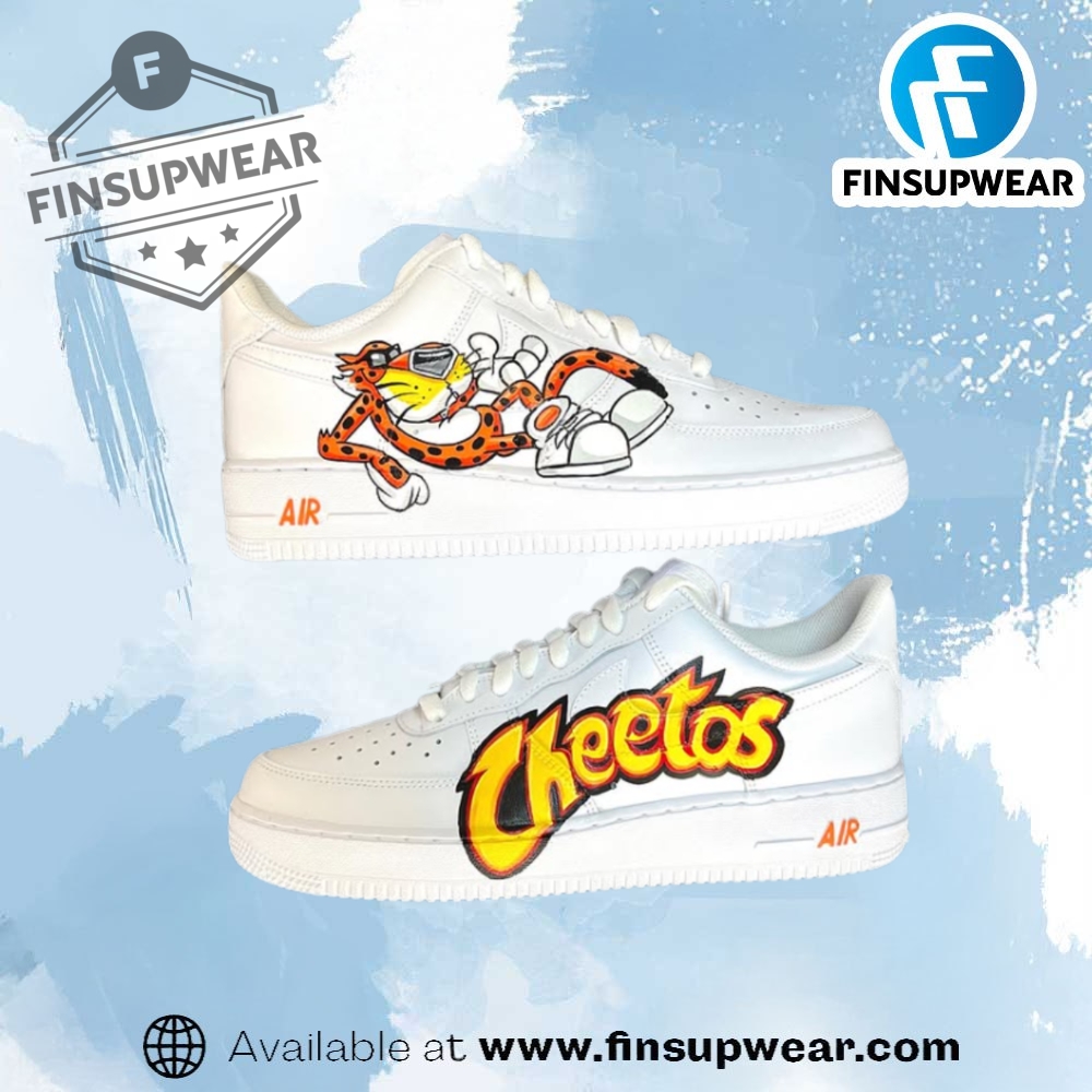 Flamin Hot Cheetos Custom Nike Air Force 1 Ver 1