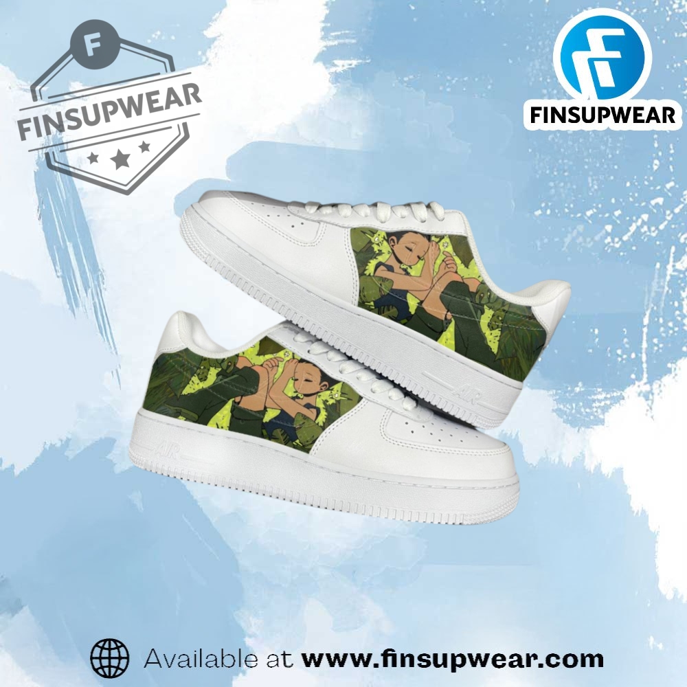 Hunter X Hunter Light Nostrade  Milluki Zoldyck Custom Air Force 1