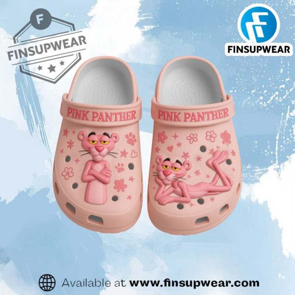 The Pink Panther Crocs Crocband Clogs finsupwear 1