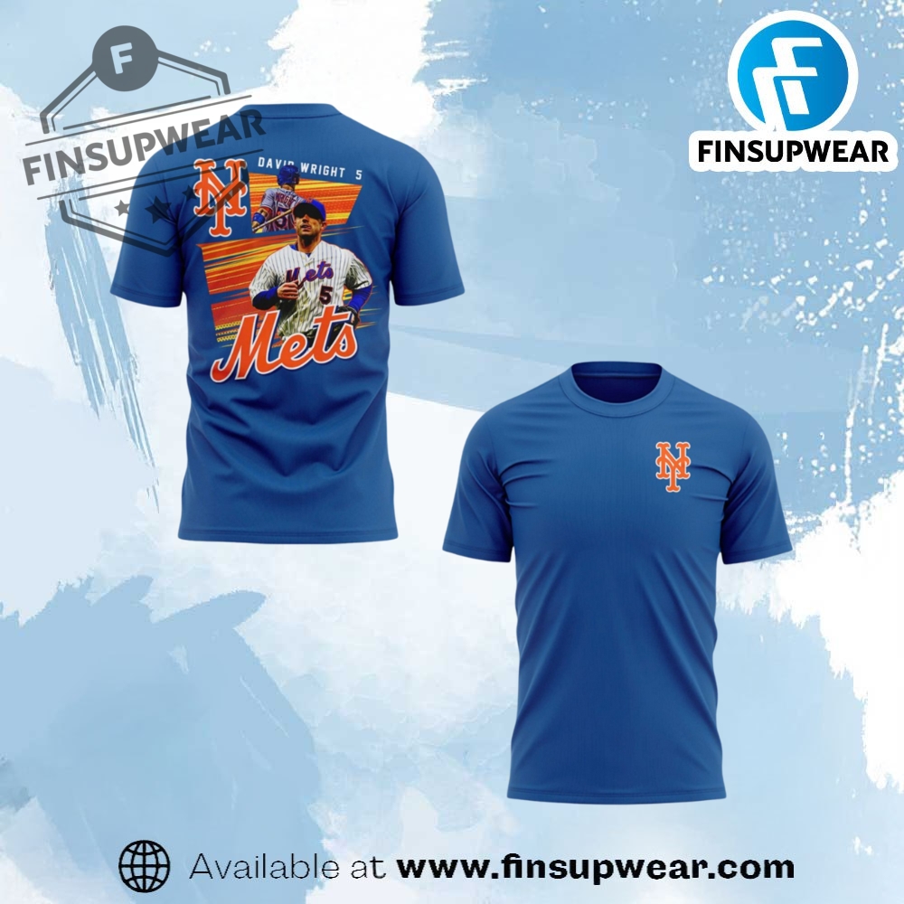 Special Mets Block Party David Wright Shirt