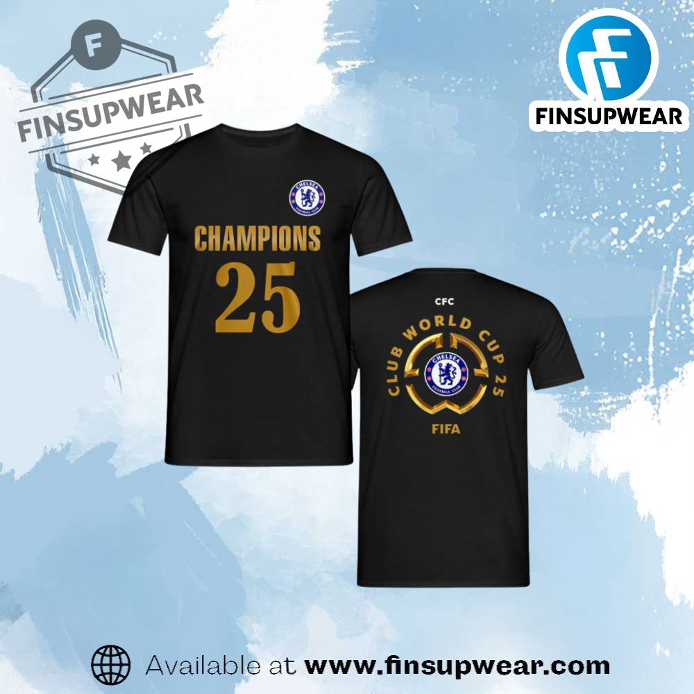Official Chelsea Fifa Club World Cup Champions 2025 Shirt