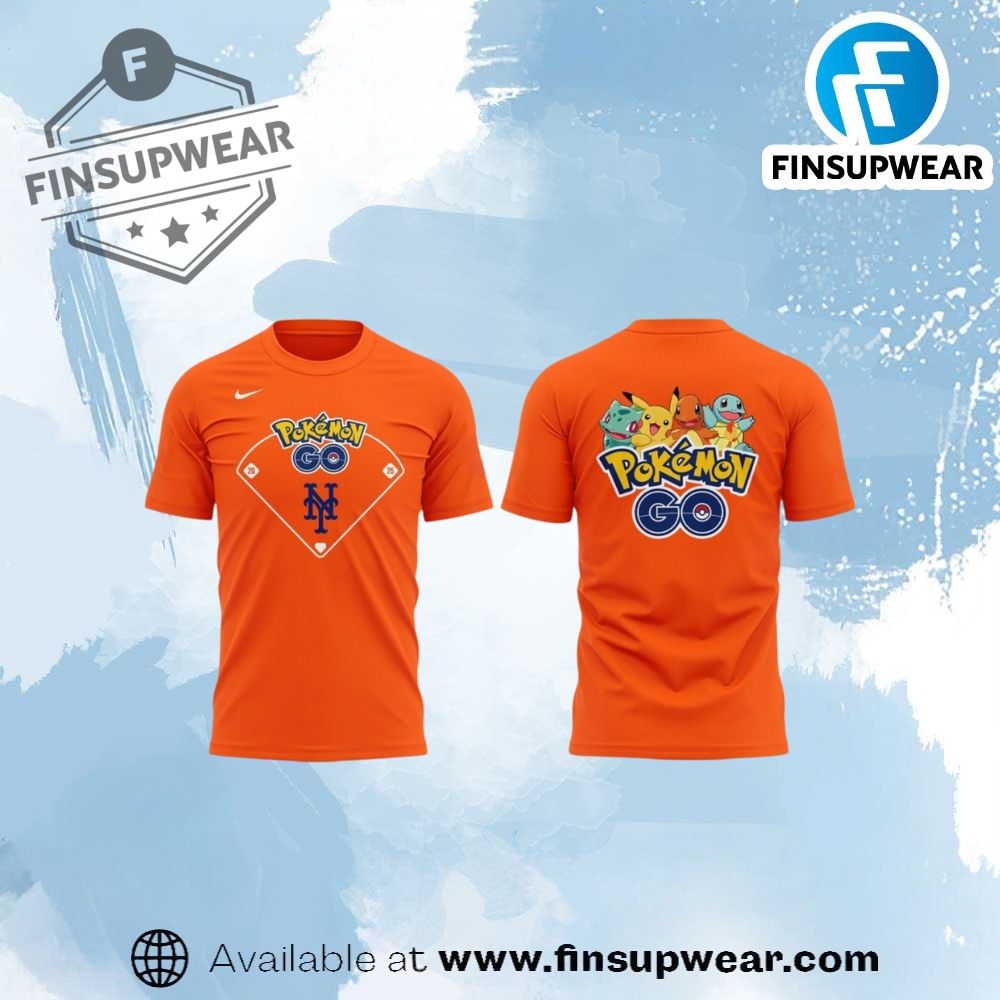 New York Mets X Pokemon Go Shirt