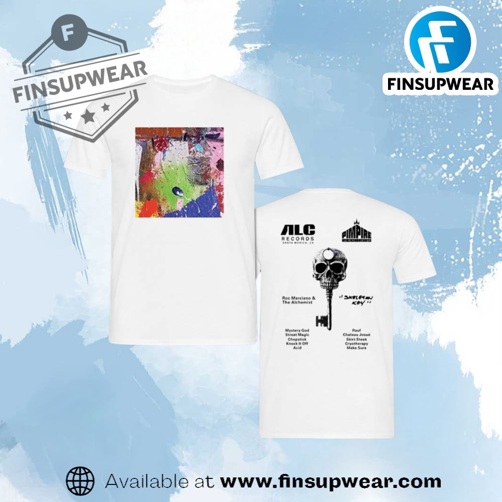 Top Trending 2025: The 3D Sports T-Shirts You Need Now 10 Roc Marciano The Alchemist The Skeleton Key Shirt