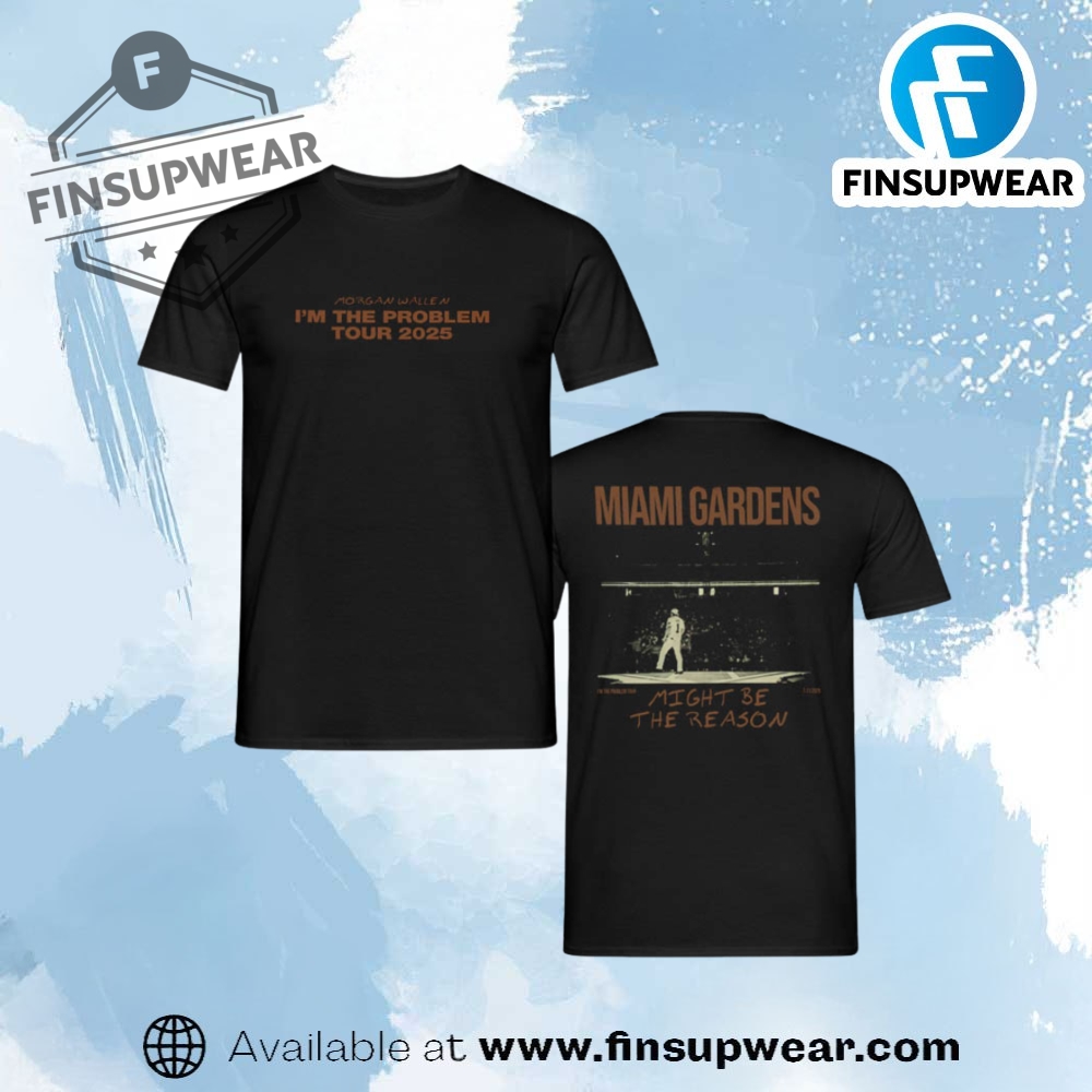 Top Trending 2025: The 3D Sports T-Shirts You Need Now 12 Morgan Wallen Miami Gardens Might Be The Reason Merch Shirt
