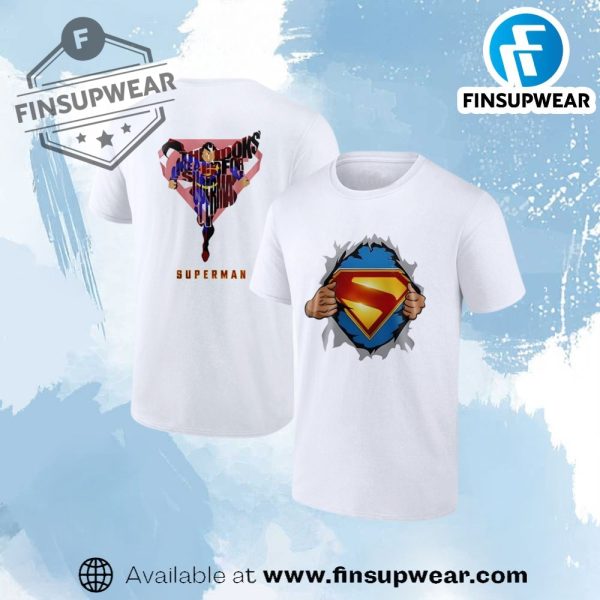 Superman 2025 The Looks Like A Job For Superman Shirt finsupwear 1 1