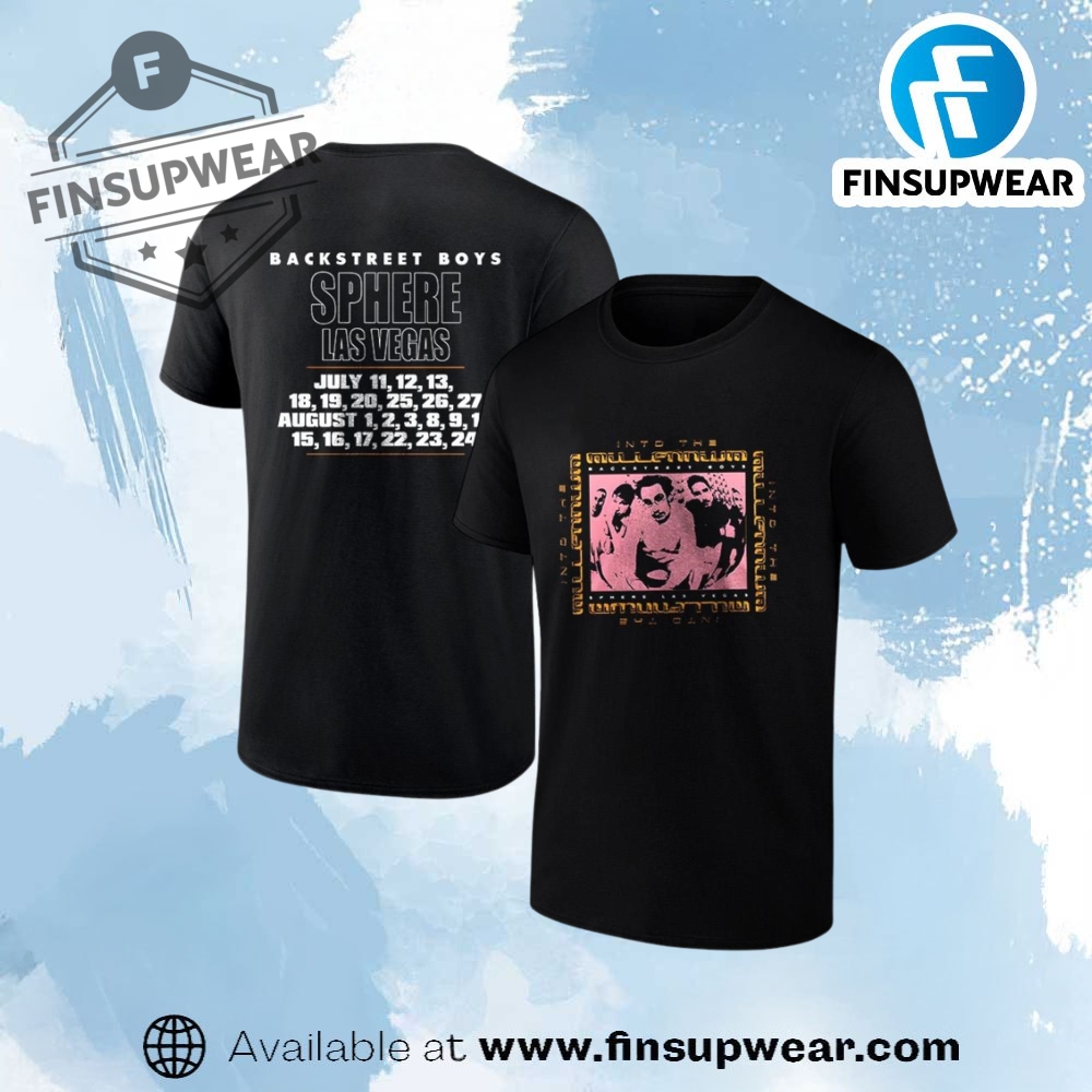 Backstreet Boys Tour Las Vegas Residency Into The Millennium Itin Shirt
