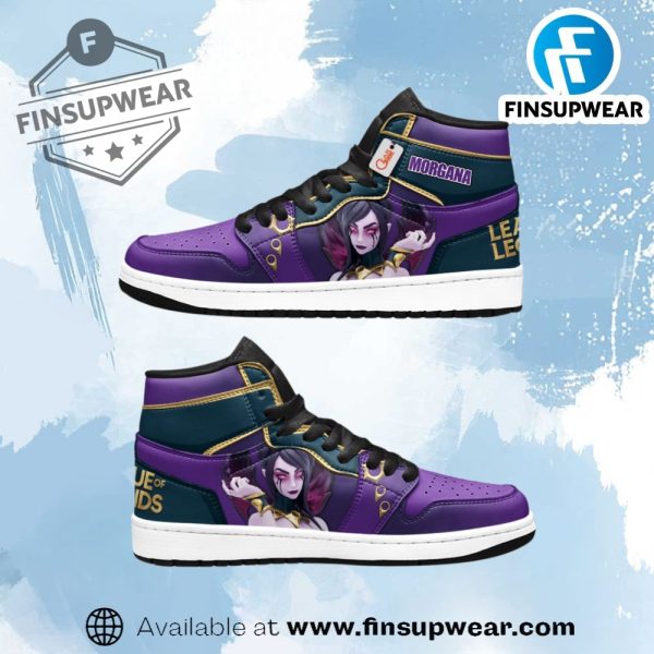 Morgana Lol Game Jordan 1 Sneakers finsupwear 1