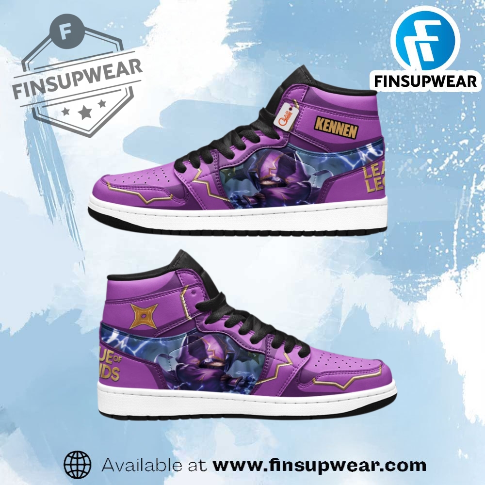 Kennen  Lol Game Jordan 1 Sneakers