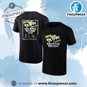 Man Witha Howling Across World 2025 Man With A Mission Shirt finsupwear 1