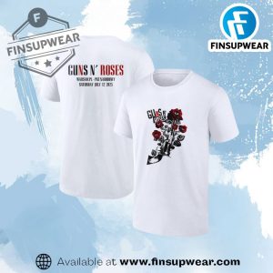 Guns N Roses World Tour To Warsaw 2025 Shirt finsupwear 1
