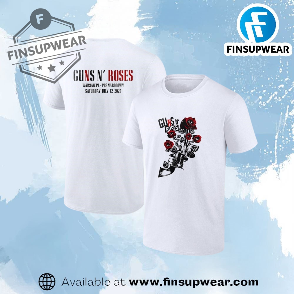 Guns N Roses World Tour To Warsaw 2025 Shirt 1 Guns N’ Roses World Tour to Warsaw 2025 shirt