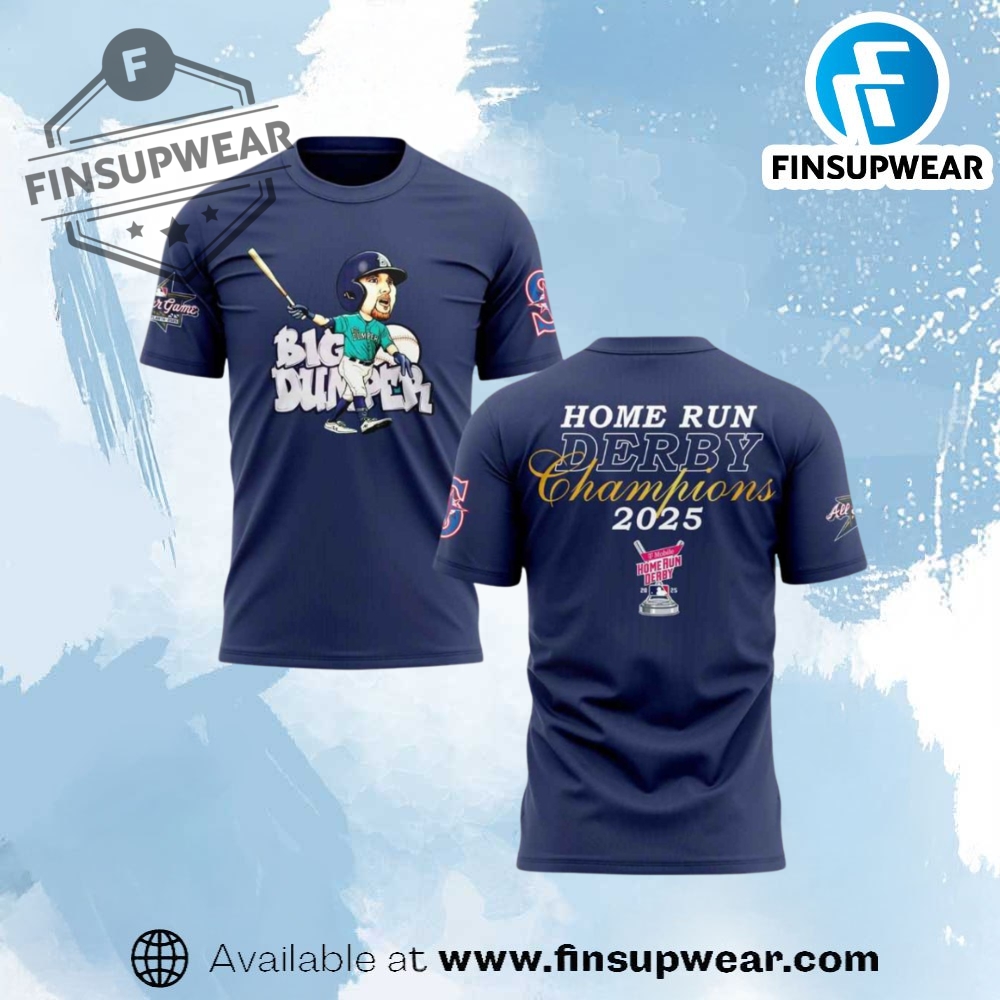 Cal Raleigh Big Dumper 2025 Home Runs Derby Champions Shirt 1 CAL Raleigh Big Dumper 2025 Home Runs Derby Champions Shirt