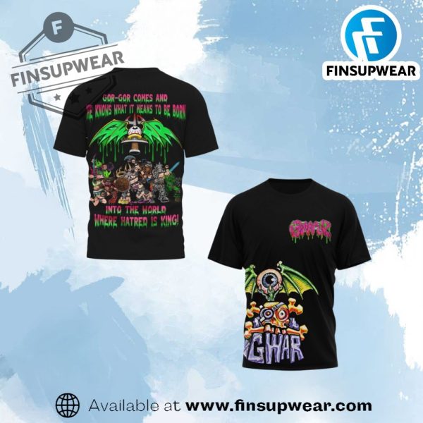 Gwar Band Shirt finsupwear 1