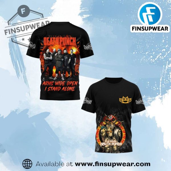 Five Finger Death Punch Shirt finsupwear 1