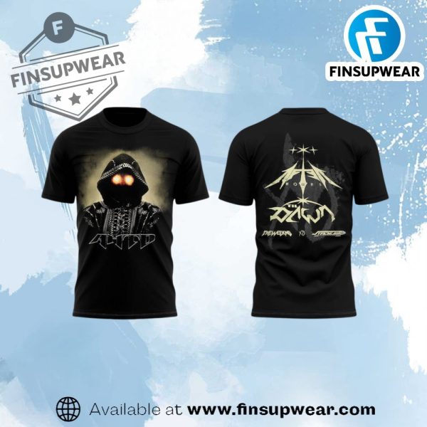 The Weeknd After Hours Til Dawn Tour 2025 Black Shirt finsupwear 1